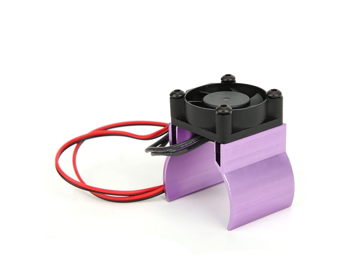 Disipador De Calor Rc, Ventilador De Refrigeración, Alta Disipación Para Modelos Rc 1/10 -4
