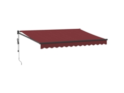 Maison Exclusive - Toldo Retráctil Automático Burdeos 350x250 Cm