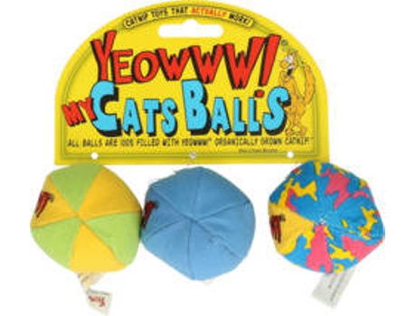 Peluche para Gato YEOWWW Bolas