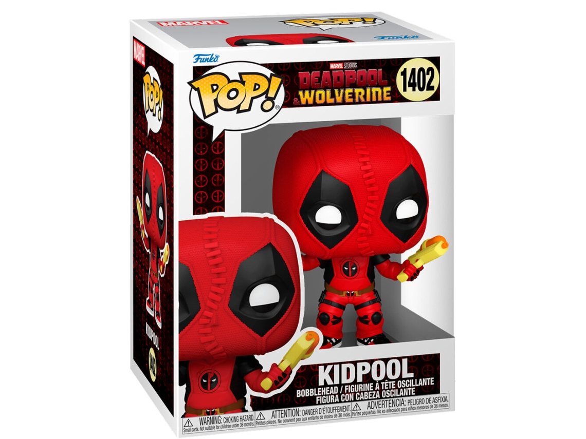 Figura Pop Marvel Deadpool Wolverine Kidpool B.active