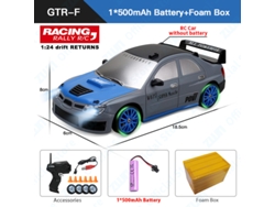 Coche RC 116 2WD con luces LED, todoterreno de escalada, control remoto de 2.4G, juguete para niños y niñas, color dorado. Aeuzwr