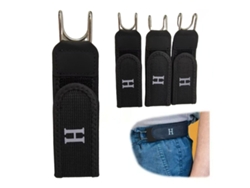 Hebilla De Cinturón Ajustable Y Elástica, 4 Unidades Para Pantalones Vaqueros, Uso Diario Y Casual