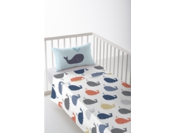 SÁBANA ENCIMERA CON FUNDA DE ALMOHADA INFANTIL CUNA 80 EXTRA SUAVE FABRICADO EN ESPAÑA ADRIAN B COOL KIDS