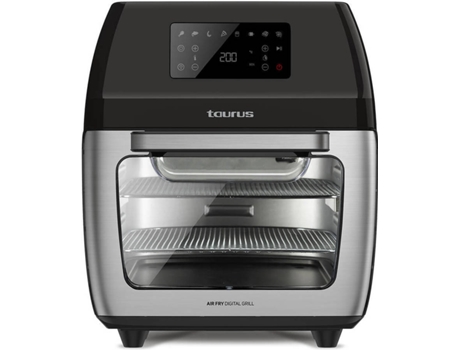 Freidora sin Aceite TAURUS Oven Dig Grill (12 L - Negro)