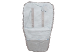 Funda Silla Dots Celeste