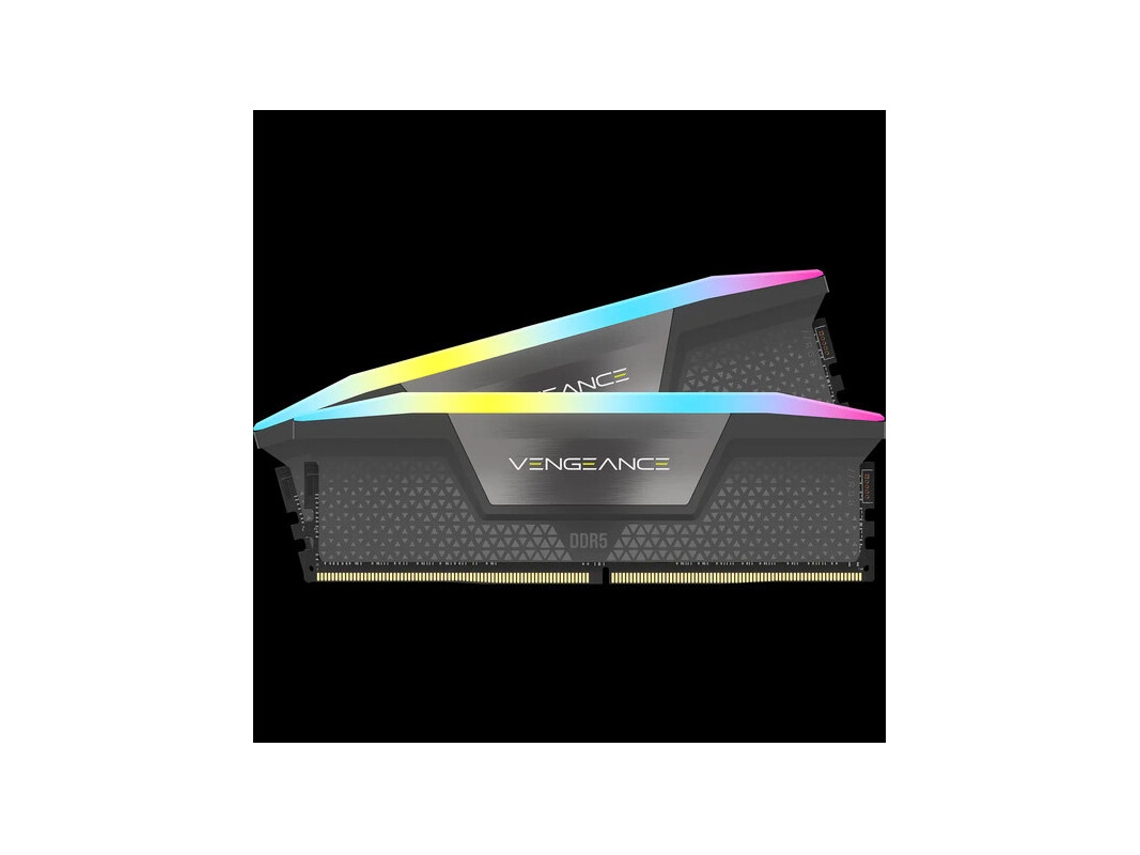 Memoria RAM PC CORSAIR Vengeance RGB LED DDR5 5200 32GB (2X16G)