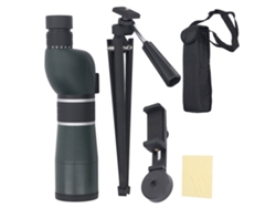 NEVEANCE Monocular telescópico con visión nocturna de poca luz, impermeable, con soporte y clip para teléfono, ideal para observación de aves