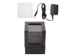Caja De Cuerda Automática Para Reloj Mecánico, Fibra De Carbono, Expositor De Almacenamiento