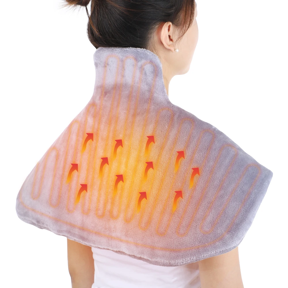 Almohadilla Térmica Eléctrica Mdug Para Aliviar El Dolor De Cuello Y Manos, Chal De Caldera Para Hombre, Envoltura De Alivio