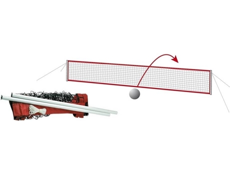 Rede TREMBLAY CT para pelotas de tenis Rojo