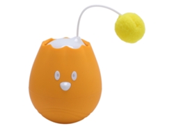 Pelota De Juguete Interactiva Para Gatos De Interior, Rueda Automáticamente, Se Activa Con El Tacto, Color Naranja.