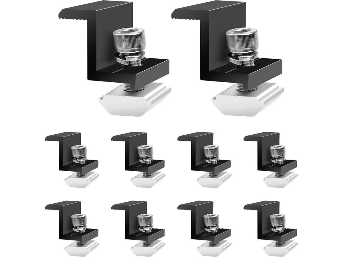 Suportes Para Painéis Solares, Abraçadeiras Z De 30mm, Alumínio, Inoxidável, Para Telhado Plano Barco Casa