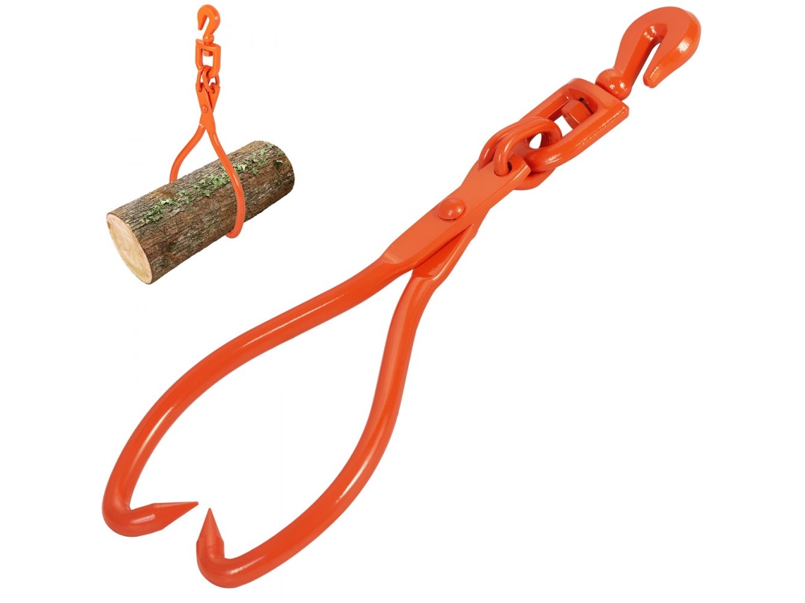 Juego de 18 y 20 pinzas elevadoras de madera con garra giratoria Tekmaquinas