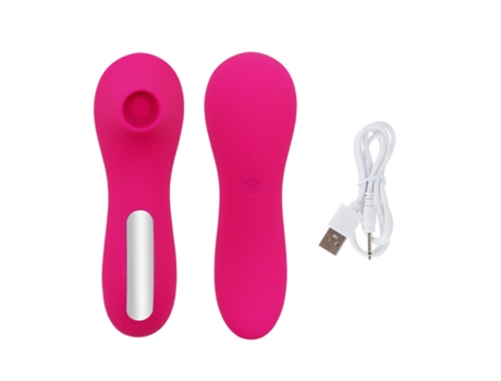Vibrador de masaje de succión de 10 frecuencias para mujeres (rosa) YIZHOOD