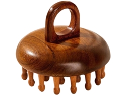 Peigne De Massage Du Cuir Chevelu - Naturel 28 Dents Pour Soins Capillaires Outil Corporel Portable