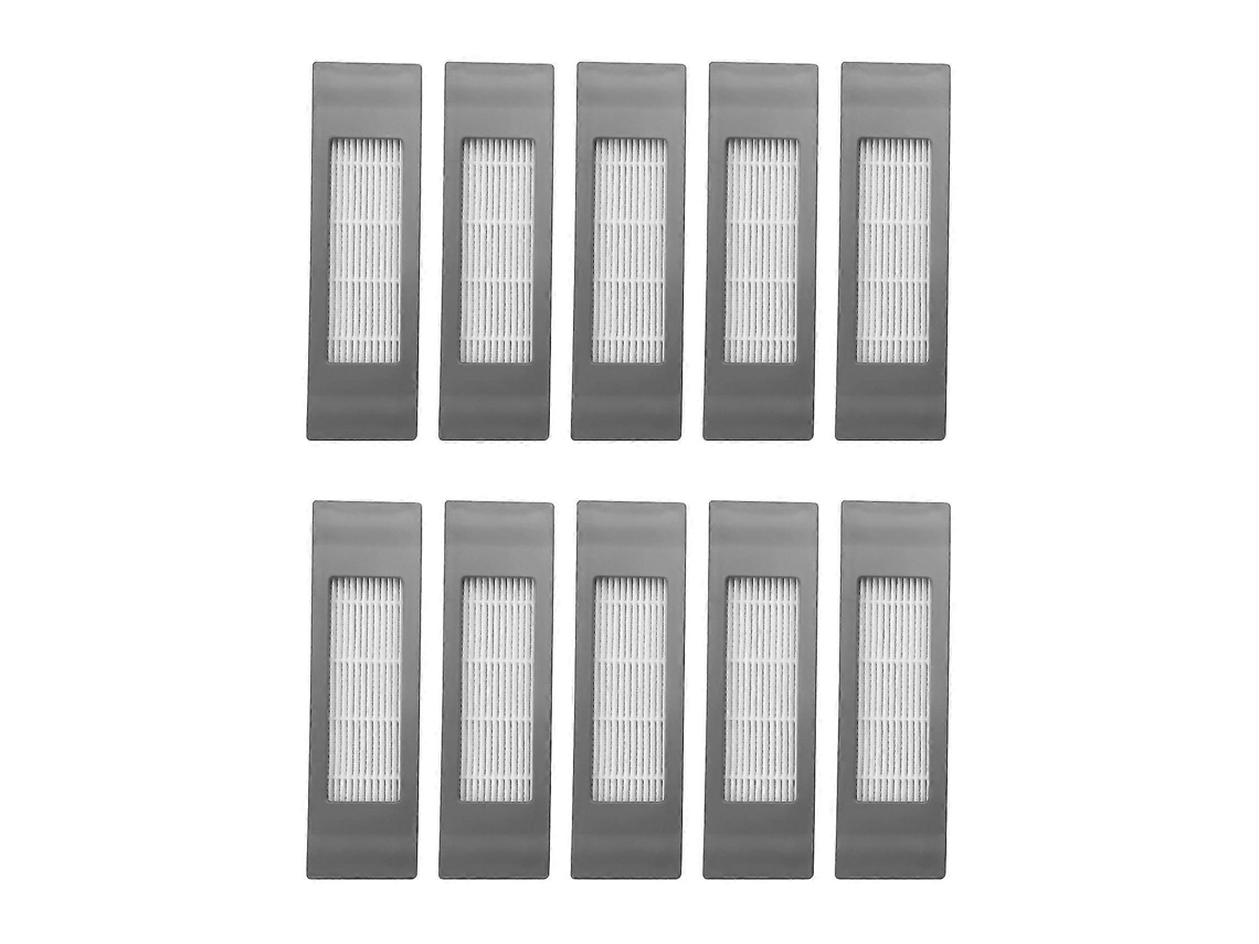 10 filtros HEPA para accesorios de aspiradora robot Deebot Ozmo 950