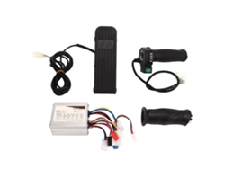 Kit De Conversión Para Bicicleta Eléctrica De 48 V Y 500 W Con Controlador De Motor Y Acelerador De 4 Velocidades.