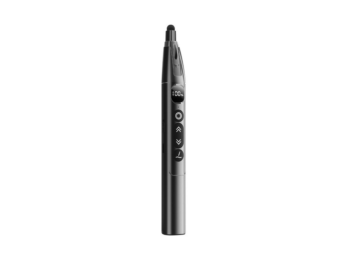 Caneta Laser Retrátil Multifuncional Para Professor - Escreve E Controla Ppt - Compatível Com Quadro Branco