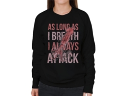 Sudadera de mujer Rosewell con la frase "Medusas que siempre ataco"