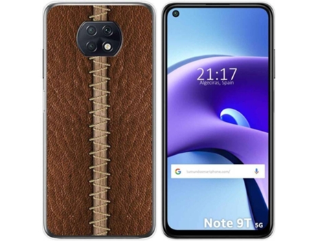 Carcasa Xiaomi Redmi Note 9T 5G TUMUNDOSMARTPHONE Cuero 01 Multicolor