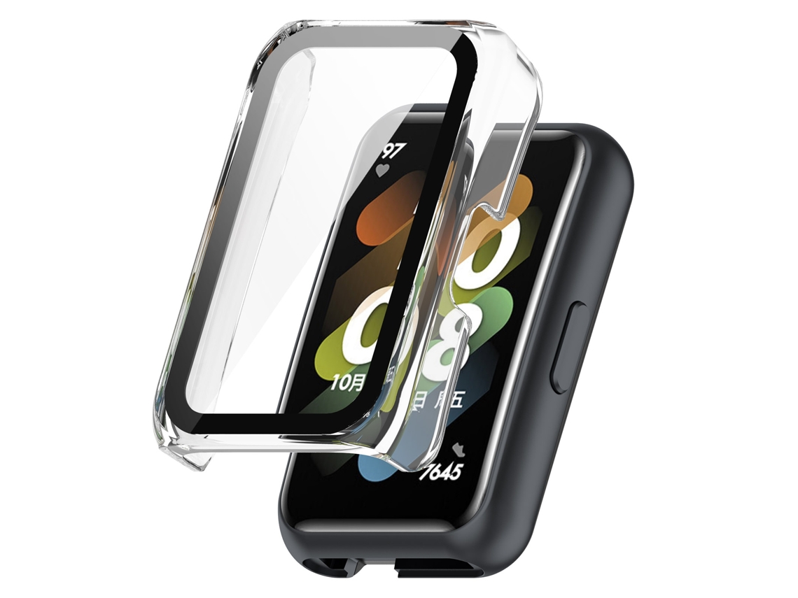 Huawei Watch Fit Mini Part + Película protectora de reloj integrada (blanco transparente)