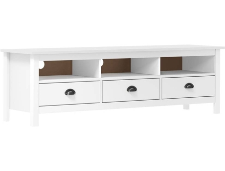 Mueble para la televisión VIDAXL Blanco Madera (158x40x47 cm)
