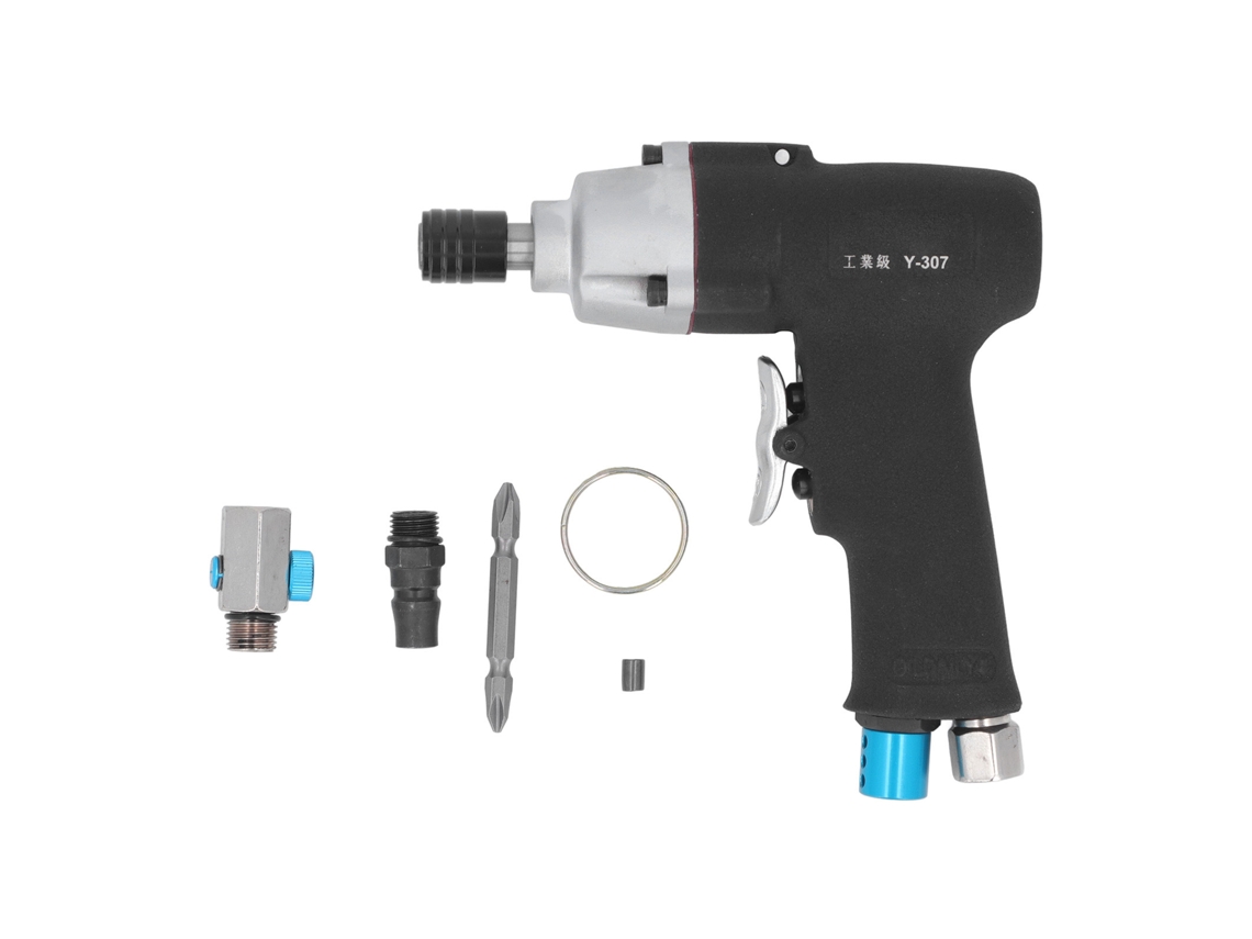 Llave De Impacto Neumática De 1/4" Para Tornillos Industriales Con Eje Antideslizante
