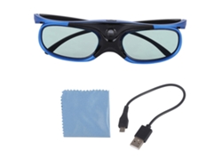 Gafas 3d Universales Dlp Link Con Obturación Activa Y Lente Hd Para Proyector 3d