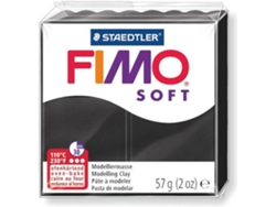 Arcilla de Modelar STAEDTLER FIMO Suave Negro (57 g)