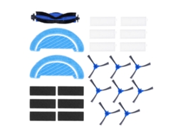 Kit De Repuestos Para Conga 1090: Cepillo Principal, Cepillo Lateral, Filtro Y Paño De Limpieza.