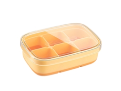 Molde Cuadrado Multifuncional De Silicona Apta Para Alimentos Para Cubitos De Hielo En El Refrigerador.