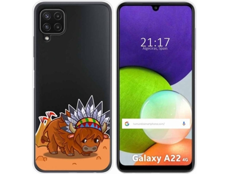 Carcasa Samsung Galaxy A22 4G / M22 TUMUNDOSMARTPHONE Bufalo Multicolor