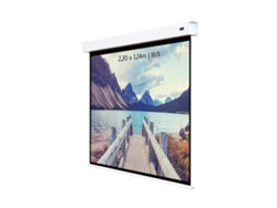 Pantalla de proyección Universal KIMEX 047-1513 (2.20 x 1.24m - Blanco)
