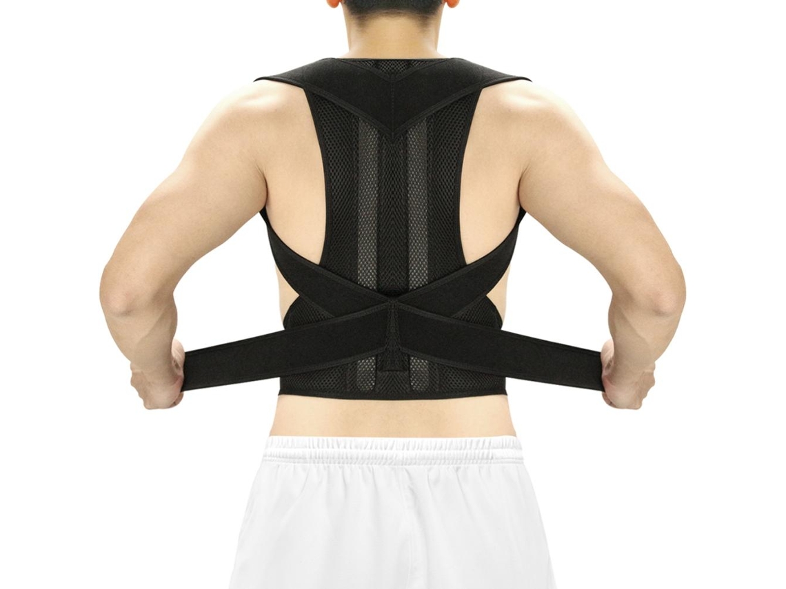 Corretor De Postura Para Costas Ajustável Confortável Cinto De Correção Postural Para Homens E Mulheres
