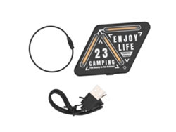 Luz Led Para Correr Ajustable 2600k Blanco Cálido Colgante Noche Seguridad Running Ciclismo Paseo Perro Senderismo