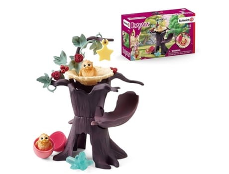 Figura Pequeñas Lechuzas Salen Del Huevo