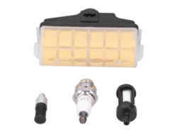 Kit De Filtros De Aire, Combustible Y Aceite Con Bujía De Encendido Para Motosierras Stihl 021 023 025 Ms210 Ms230 Ms250