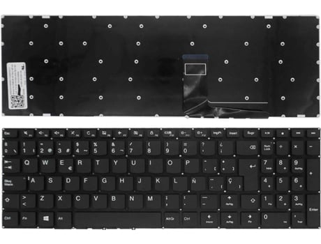 Teclado para Portátil Lenovo Ideapad 110-15Acl 110-15Ast Negro