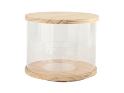 Vitrina Giratoria Para Figuras Articuladas, Vitrina Cerrada De Acrílico, A Prueba De Polvo Y Agua.