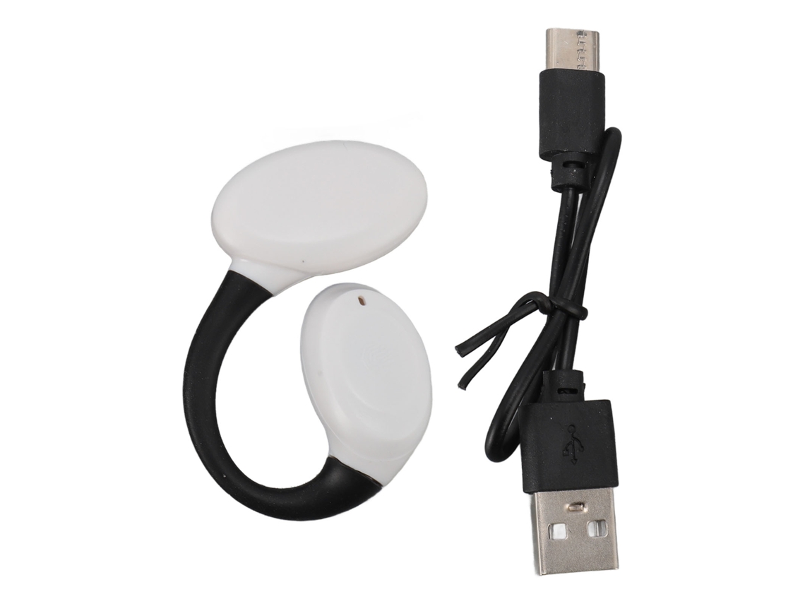 Fones De Ouvido Sem Fio Open Ear Bluetooth V5.3 Leve Para Android Ios Com Carregamento Rápido Branco