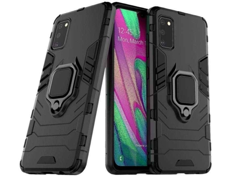 Carcasa Samsung Galaxy A41 G4M Protección Militar Magnética Negro