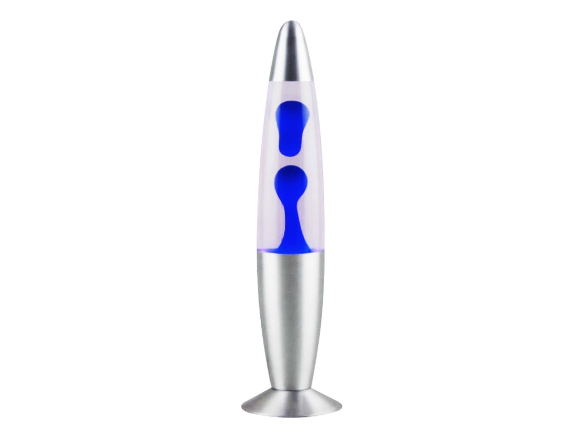 Lámpara de mesa con pantalla azul para habitación infantil lowmoose