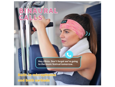 Auriculares Bluetooth, Auriculares para dormir Diadema inalámbrica para personas que duermen de lado - Auriculares para dormir ajustables y diadema...