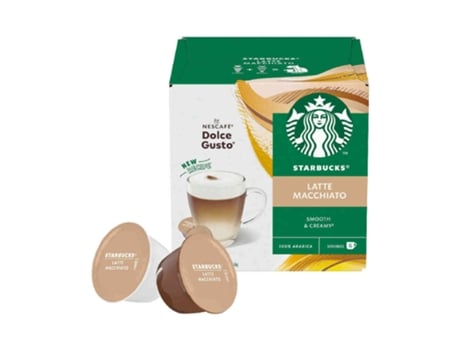 Cápsulas de café Starbucks Latte Macchiato (12 uds)