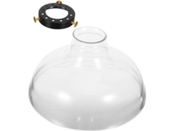 Pantalla de lámpara en forma de embudo de vidrio borosilicato resistente al calor y soplado a mano para reemplazar a Gokoco