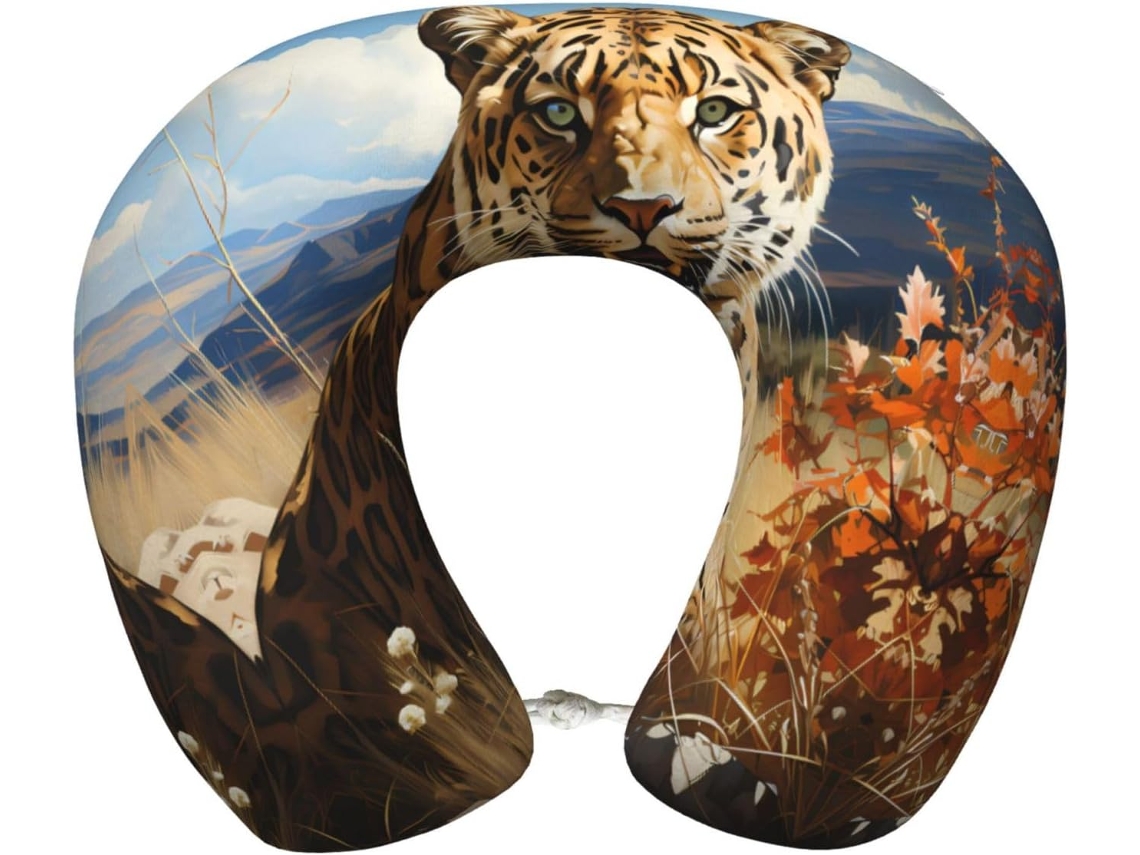 Almohada Viaje Espuma Viscoelástica Poliéster, Felpa Viscoelástica: Cómodo: Soporte. Ajustable