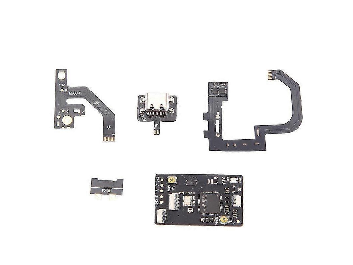 Juego de repuestos para el chip del cable de la consola RP2040, el cable de la CPU y el cable de alimentación de la consola. Hengjian