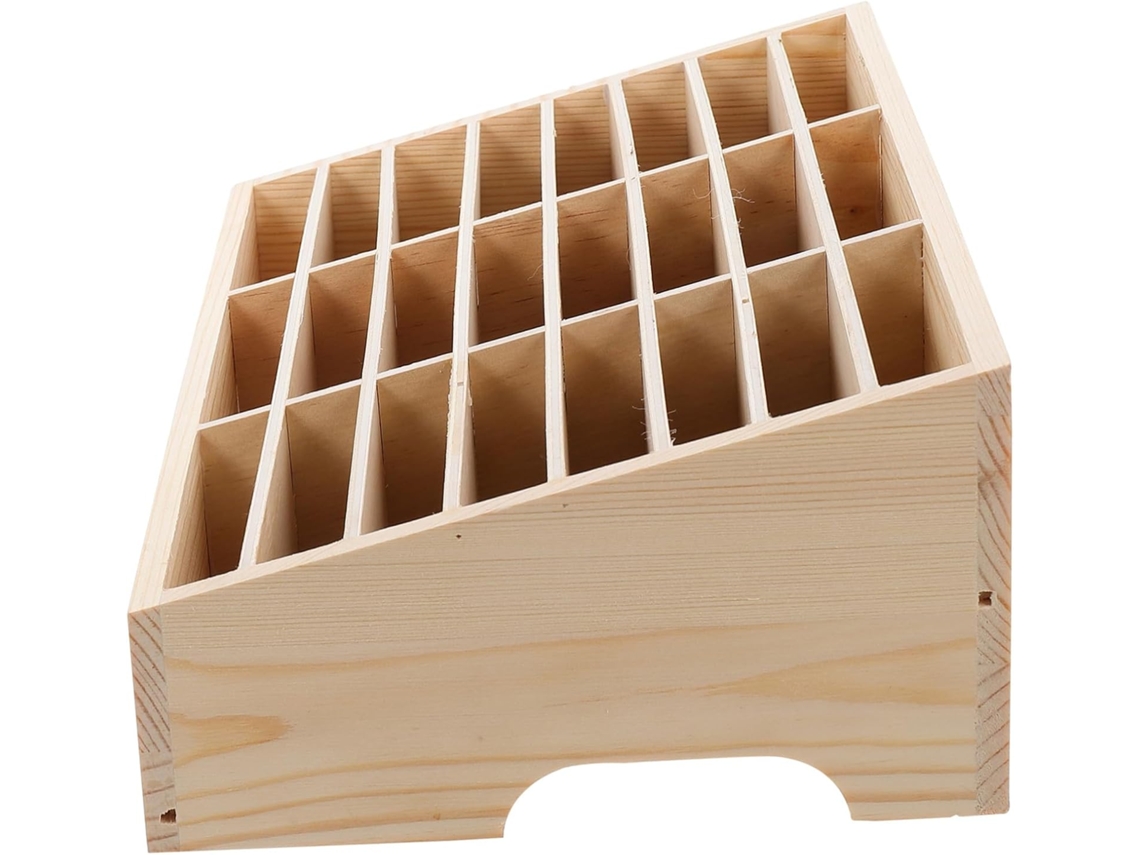 Caja De Madera Para Guardar Teléfonos Móviles, Ideal Para La Oficina Y El Aula.