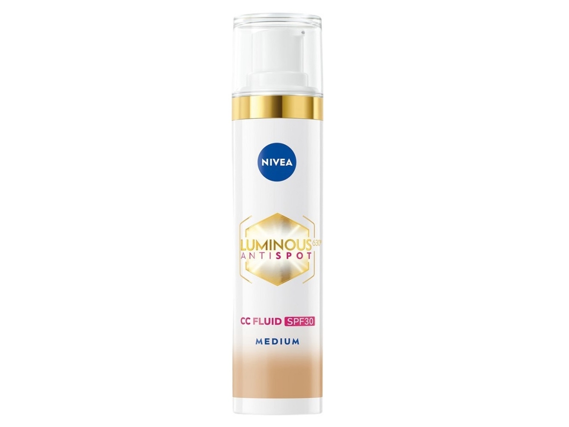 Nivea Luminous630 Cc Cream Anti-manchas Spf30 Tono Medio 40 Ml