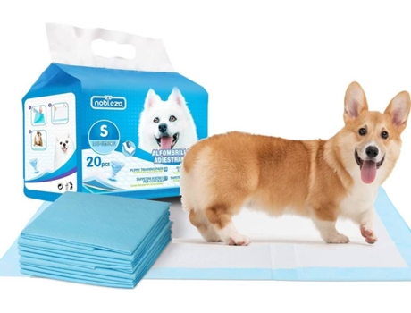 Esteiras de Higiene para Perros y Gatos NOBLEZA (Tela no Tejida - 60 x 60 cm - 20 Unidades)